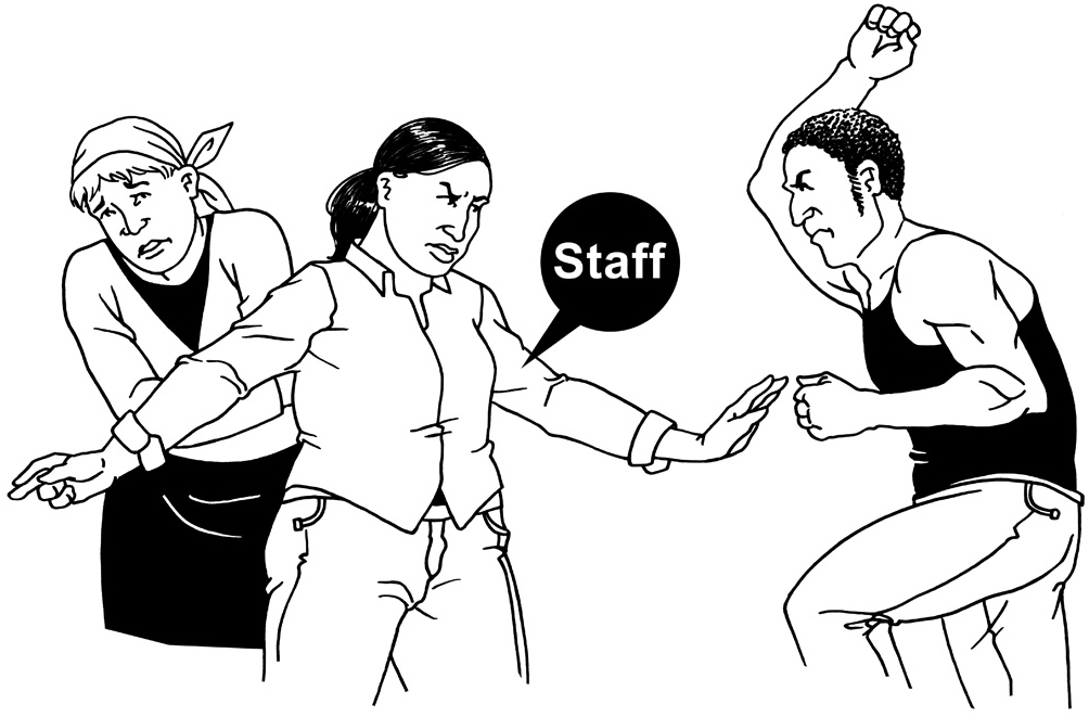 violence protect staff